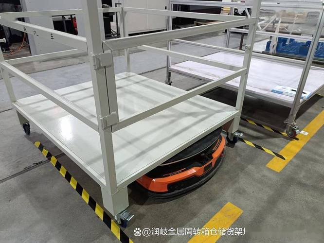 agv顶升货架,物料架,周转车:让仓储物料真正"动"起来